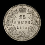 Canada, Victoria, 25 cents <br /> 1870