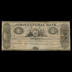 Canada, Agricultural Bank (Toronto), 4 dollars : 1 avril 1835