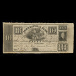 Canada, Agricultural Bank (Toronto), 10 dollars : 1 septembre 1834
