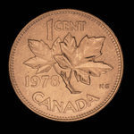 Canada, Élisabeth II, 1 cent <br /> 1978