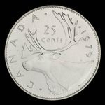 Canada, Élisabeth II, 25 cents <br /> 1979