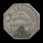 Canada, A.M. Anderson, 25 cents <br /> 1924