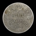 Canada, Cosmopolitan Hotel, 2 dollars <br /> 1929
