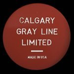Canada, Calgary Gray Line Limited, 1 admission <br /> 1967