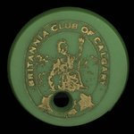 Canada, Britannia Club of Calgary, aucune dénomination <br />