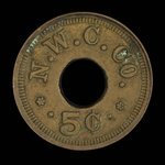 Canada, Northwestern Candy (N.W.C.CO.) Co., 5 cents <br />