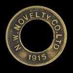 Canada, North Western Novelty Co. Ltd., 5 cents <br /> 1915