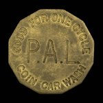 Canada, P.A.L. Coin Car Wash, 1 cycle <br />