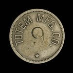 Canada, Totem Mfg. Co., 5 cents <br /> 1928