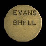 Canada, Evans Shell, aucune dénomination <br /> juin 1969