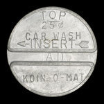 Canada, Koin-O-Mat Car Wash, 25 cents <br /> 1969