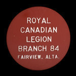 Canada, Légion Royale Canadienne (L.R.C.) No. 84, aucune dénomination <br />