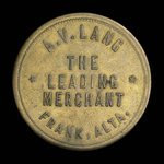 Canada, A.V. Lang, 1 dollar <br /> 1911