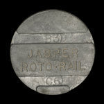 Canada, Jasper Roto-Rail Car Wash, aucune dénomination <br /> 1965