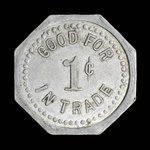 Canada, Alberta Mercantile Company, 1 cent <br /> 1912