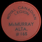 Canada, Légion Royale Canadienne (L.R.C.) No. 165, aucune dénomination <br />