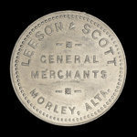 Canada, Leeson & Scott, 50 cents <br /> 1909
