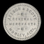 Canada, Leeson & Scott, 10 cents <br /> 1909