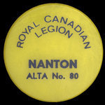 Canada, Légion Royale Canadienne (L.R.C.) No. 80, aucune dénomination <br />