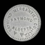Canada, Raymond Mercantile Co. Ltd., 5 cents <br /> 15 septembre 1944
