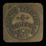 Canada, Stone's Hardware & Groceries, 1 dollar <br /> 1933