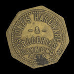 Canada, Stone's Hardware & Groceries, 25 cents <br /> 1933