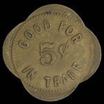 Canada, Stone's Service Store Ltd., 5 cents <br /> 1933