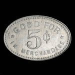 Canada, Hardwick & Rossell, 5 cents <br /> 1918