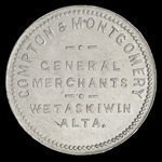 Canada, Compton & Montgomery, 10 cents <br /> 1911