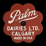Canada, Palm Dairies Ltd., 1 pinte de lait homogénéisé <br /> 1982