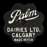 Canada, Palm Dairies Ltd., 1 chopine de crème de céréale <br /> 1982
