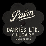 Canada, Palm Dairies Ltd., 1 pinte de lait écrémé <br /> 1967
