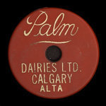 Canada, Palm Dairies Ltd., 1 pinte de lait homogénéisé <br /> 1982
