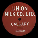 Canada, Union Milk Co. Ltd., 1/2 gallon de lait homogénéisé <br />