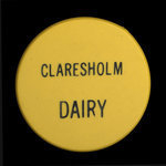 Canada, Claresholm Dairy, 1 pinte de lait homogénéisé <br /> 1969