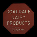 Canada, Coaldale Dairy Products, 1 pinte de lait <br />