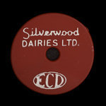Canada, Silverwood Dairies Ltd., 1 pinte de lait homogénéisé <br /> 1955