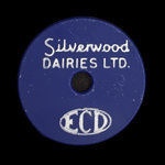 Canada, Silverwood Dairies Ltd., 1 pinte de lait <br /> 1955