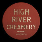 Canada, High River Creamery, 1 pinte de lait <br /> 1952