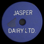 Canada, Jasper Dairy Ltd., 1 pinte de lait 2% <br />