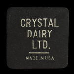 Canada, Crystal Dairy Ltd., 1 chopine de crème <br />