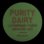 Canada, Purity Dairy, 1 pinte de trim <br /> 1970