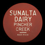 Canada, Sunalta Dairy, 1 pinte de lait homogénéisé <br />
