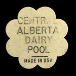 Canada, Central Alberta Dairy Pool, 1 pinte de lait <br /> 1967