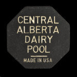 Canada, Central Alberta Dairy Pool, 1 pinte de lait <br /> 1967