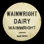 Canada, Wainwright Dairy Ltd., 1 pinte de lait <br />