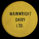 Canada, Wainwright Dairy Ltd., 1 pinte de lait homogénéisé <br />
