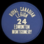 Canada, Légion Royale Canadienne (L.R.C.) No. 24, aucune dénomination <br />