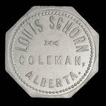 Canada, Louis Schorn, 1 pain de 5 cents <br /> 1913