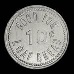 Canada, Louis Schorn, 1 pain de 10 cents <br /> 1913